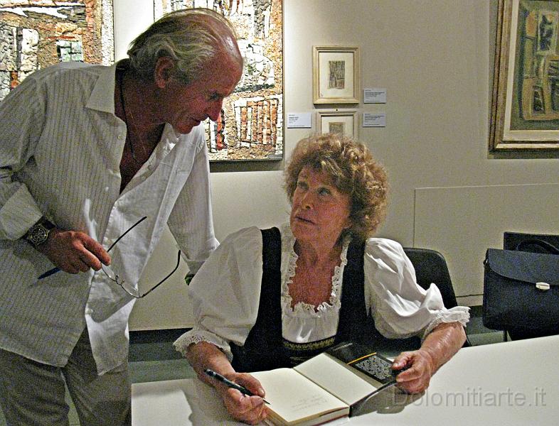 IMG_4013b.jpg - Principessa Doris Pignatelli alla presentazione della biografia "Doris,le ali della principessa" palazzo delle Regole di Cortina d'Ampezzo